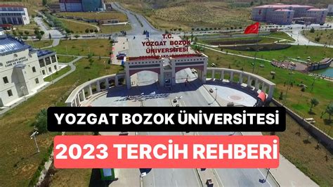 yozgat bozok üniversitesi 2 yıllık bölümler